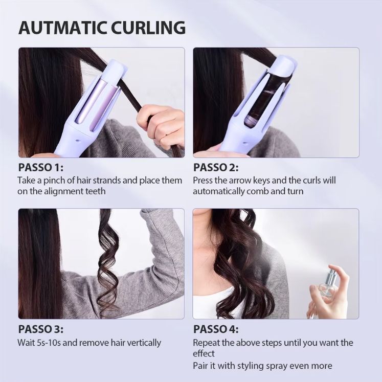 Automatic Hair Curler Stick